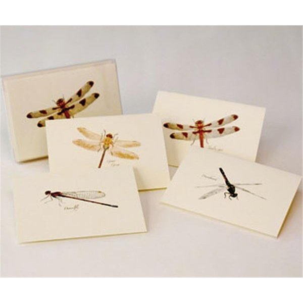 Steven Lewers & Associates Steven M. Lewers & Associates LEWERSNC25 Dragonfly & Damselfly Notecard Assortment (2 each of 4 styles) LEWERSNC25